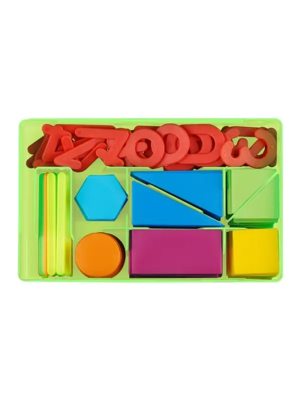 Касса счётных материалов &laquo;Учись считать&raquo;, 132 штуки, МИКС