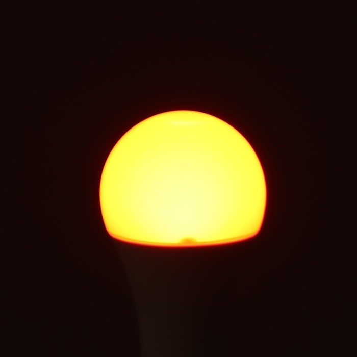 Лампа светодиодная RGB+W, с пультом , А60, 13 Вт, 1040 Лм, Е27, 220 В