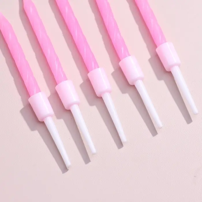 Свечи для торта «Неон», 5 см, 10 шт., розовые Свечи для торта «Неон», 5 см, 10 шт., розовые