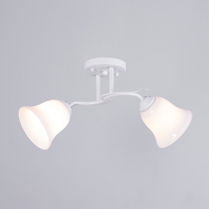 Люстра Люстра "Венди" 2х40вт Е27 Белый 49х22х23см