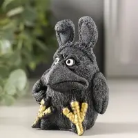 Сувенир Ворона в шапке , 7,5х5,5х5см