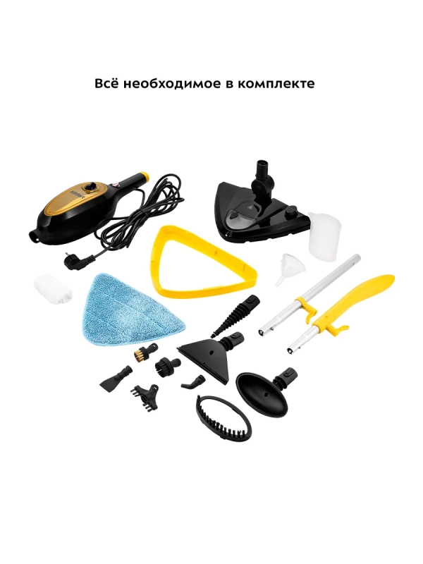 Паровая швабра и пароочиститель КТ-1067 (2 в 1) - 1300 Вт Паровая швабра и пароочиститель КТ-1067 (2 в 1) - 1300 Вт