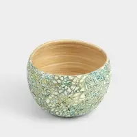 Ваза, 15&times;15&times;10.5 см, бамбук