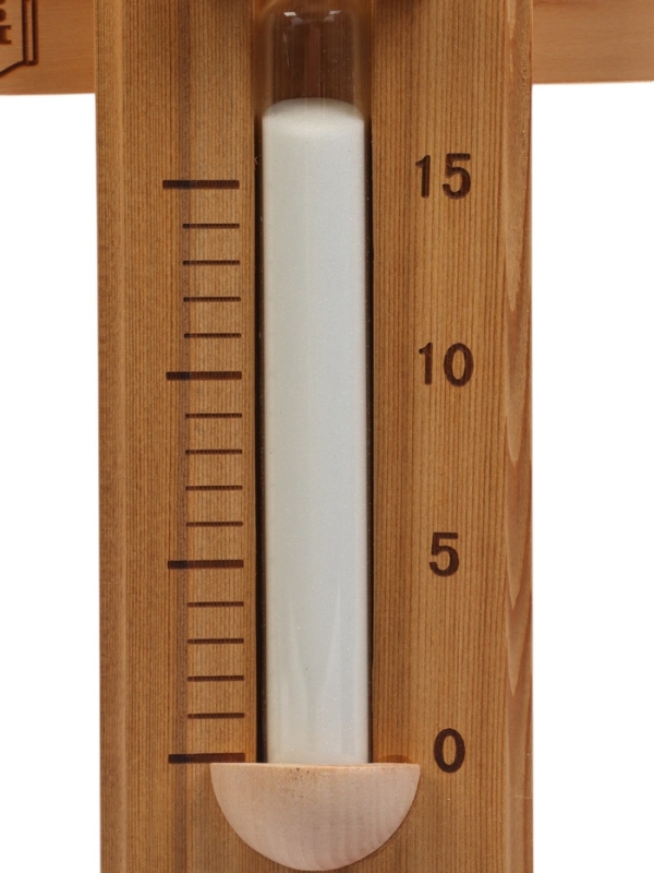 Часы песочные для бани и сауны, 15 мин, деревянные, кедр Часы песочные для бани и сауны, 15 мин, деревянные, кедр