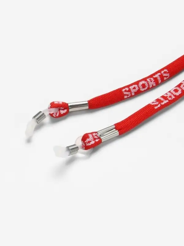 Шнурок для очков на шею 62 см, красный Шнурок для очков на шею 62 см, красный