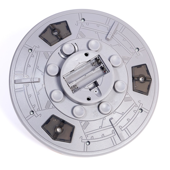 Игровой набор &laquo;Космические приключения&raquo;, летающая тарелка, капсула, фигурки 2 шт., свет, звук