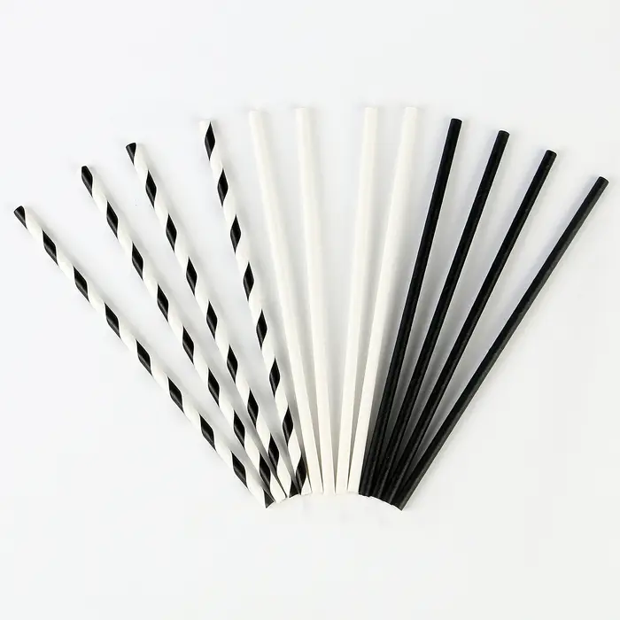 Трубочки бумажные 12 шт «Дерзость» Трубочки бумажные 12 шт «Дерзость»