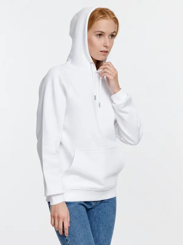 Толстовка унисекс Stellar, белая, размер XS Толстовка унисекс Stellar, белая, размер XS