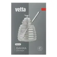 VETTA Банка для меда 600 мл, стекло
