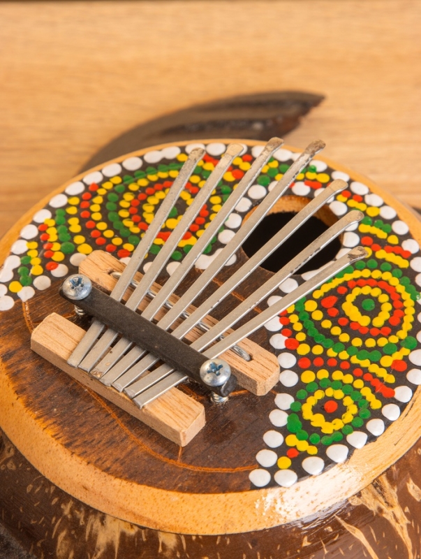 Сувенирный музыкальный инструмент Калимба «Черепаха», 18×24×6 см, албезия, кокос Сувенирный музыкальный инструмент Калимба «Черепаха», 18×24×6 см, албезия, кокос