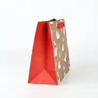 Набор новогодних пакетов &laquo;Новогодний праздник&raquo;, 5 шт., 23&times;27&times;11.5 см