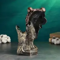 Подставка для бутылки &laquo;Медведь&raquo;, гипс