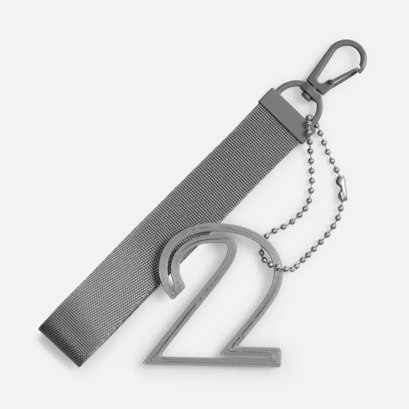 Подвеска Symbol, 3D-печать на заказ, цифра 2 Подвеска Symbol, 3D-печать на заказ, цифра 2