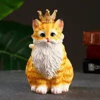 Фигурка полистоун &laquo;Кот Чарльз&raquo;, рыжий, 13&times;10&times;16 см