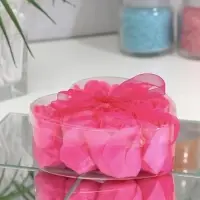 Мыльные розочки, фуксия, набор 9 шт., в коробке