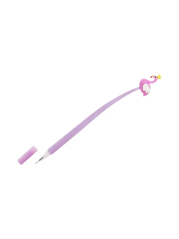 Ручка гелевая-прикол «Фламинго», МИКС