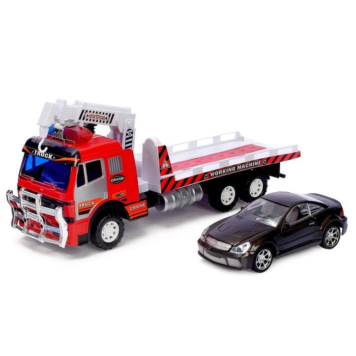 Машина инерционная «Эвакуатор», цвета МИКС Машина инерционная «Эвакуатор», цвета МИКС