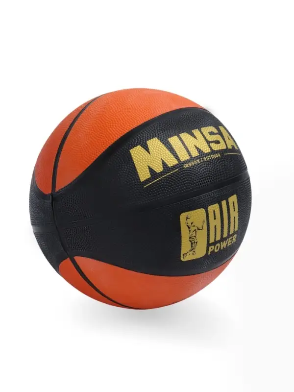 Мяч баскетбольный MINSA AIR POWER, клееный, 8 панелей, р. 7, резина, резиновая камера