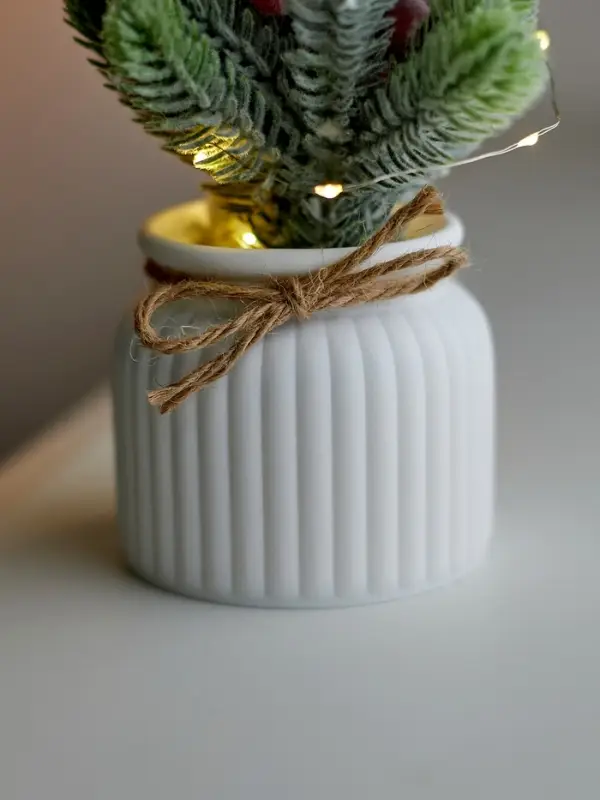 Фигура светодиодная Фигура светодиодная "Морозное утро" 36 см, 20 LED, AG13х3 (в компл.), БЕЛЫЙ