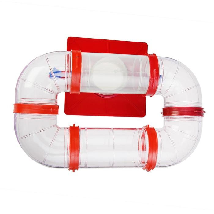 Лабиринт №6 для грызунов малый, 6 элементов, d=5 см, микс цветов Лабиринт №6 для грызунов малый, 6 элементов, d=5 см, микс цветов