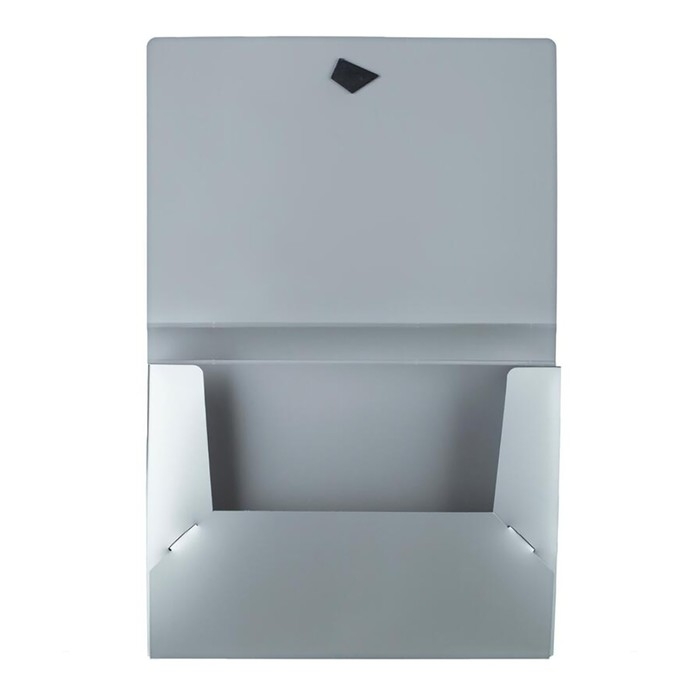 Папка на резинке А4, 800 мкм, Calligrata TOP  Папка на резинке А4, 800 мкм, Calligrata TOP "Mistral", корешок 40 мм, до 300 листов, серебристая