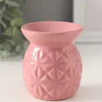 Аромалампа для эфирных масел &laquo;Рисунок из треугольников&raquo;, керамика, 7.5&times;6.5&times;6.5 см, МИКС