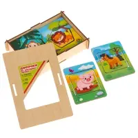 Досочки Сегена Лесная мастерская &laquo;Кто где живёт&raquo;