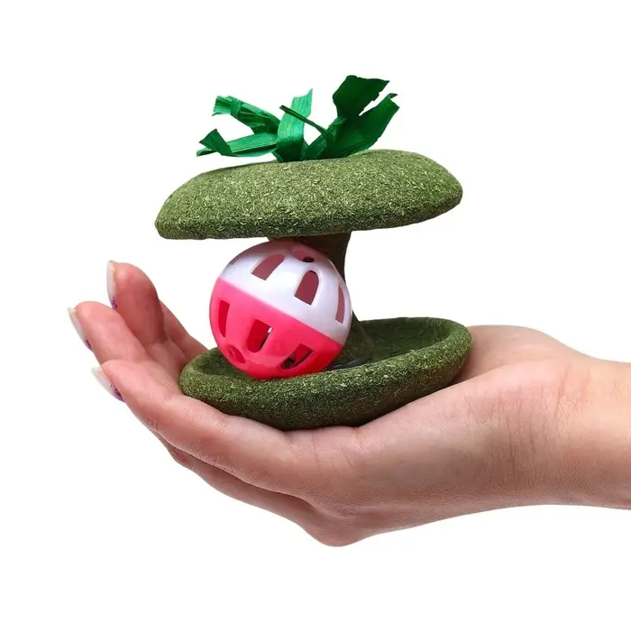 Игрушка для кошек из прессованной кошачьей мяты &laquo;Неваляшка&raquo;