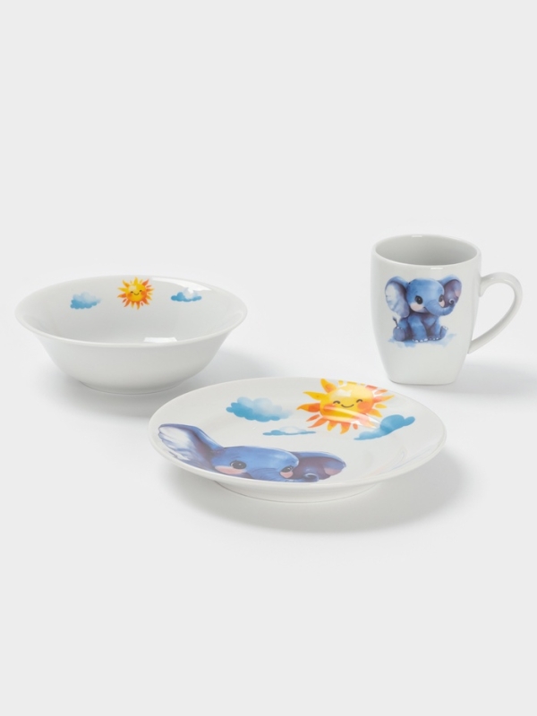 Набор посуды 3 предм. Слоник И.У.