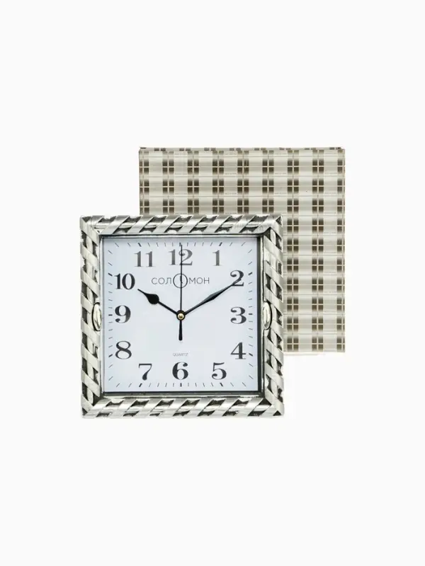 Часы настенные интерьерные &laquo;Жаклин&raquo;, 20.5&times;20.5 см, дискретный ход