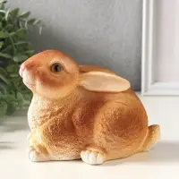 Копилка для денег &laquo;Кролик&raquo;, 13&times;12&times;18 см, коричневый