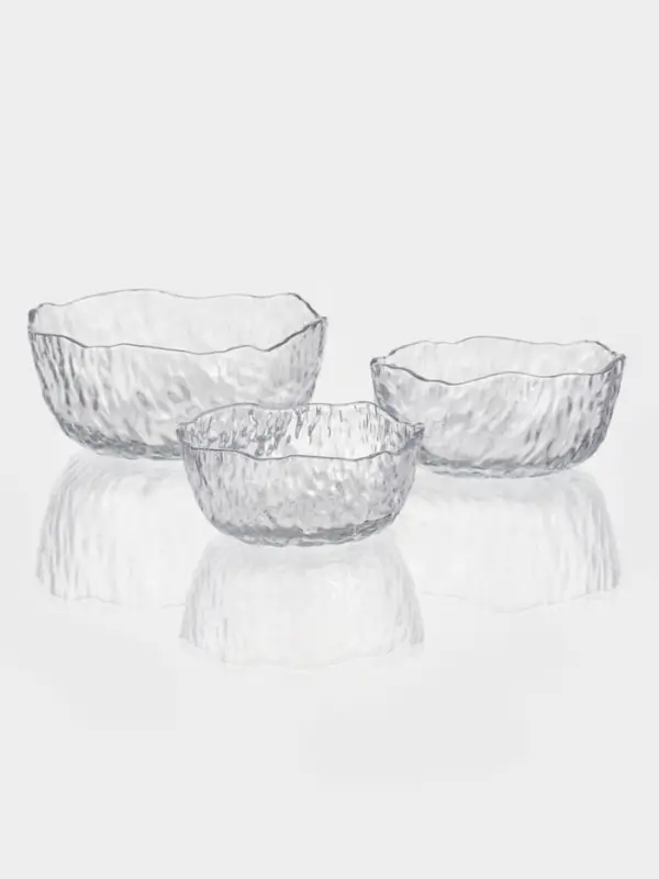 Набор салатников "Вулкан" 3 шт, 17х7 см