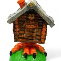 Садовая фигура из гипса &laquo;Избушка&raquo;, 35&times;25&times;30 см