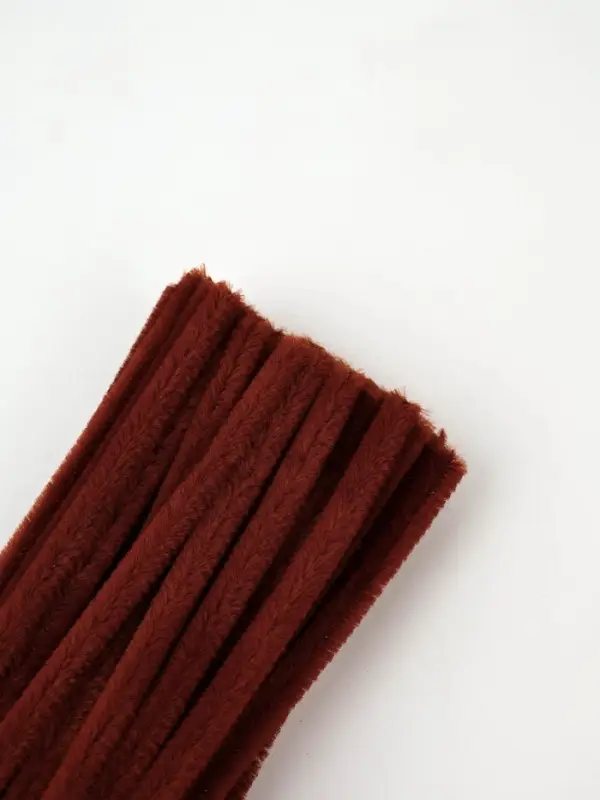 Синельная проволока набор 50 шт., коричневая, 30 см