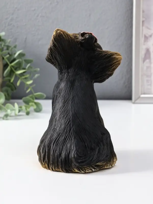 Фигурка Щенок Йорк, бежевый  21*13*20