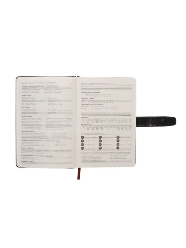 Ежедневник недатированный формат А5, с хлястиком, 128л, линия, пвх, Черный Ежедневник недатированный формат А5, с хлястиком, 128л, линия, пвх, Черный