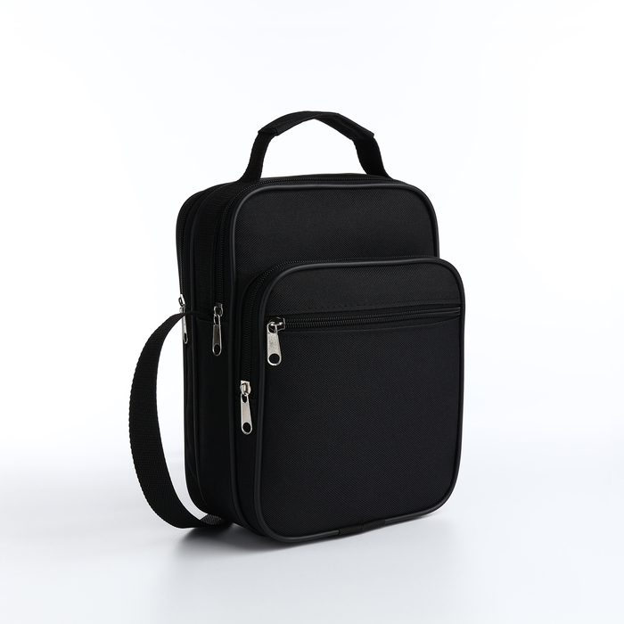 Сумка мужская «Сакси», цвет чёрный Сумка мужская «Сакси», цвет чёрный