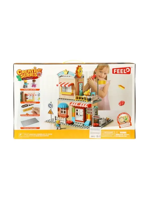 Конструктор Город &laquo;Парк аттракционов&raquo;, 194 детали