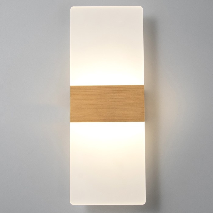 Бра 2505/1 LED 6Вт 4000К золото 10х27 см