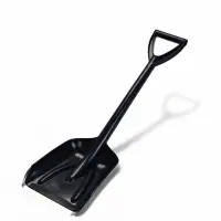 Лопата автомобильная пластиковая с черенком 210*700мм Лопата автомобильная пластиковая с черенком 210*700мм