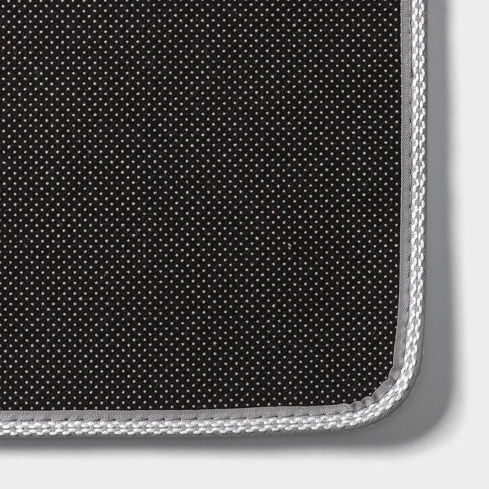 Набор ковриков для ванной и туалета Доляна «Трафарет», 2 шт, 40×50, 50×80 см, цвет серый Набор ковриков для ванной и туалета Доляна «Трафарет», 2 шт, 40×50, 50×80 см, цвет серый