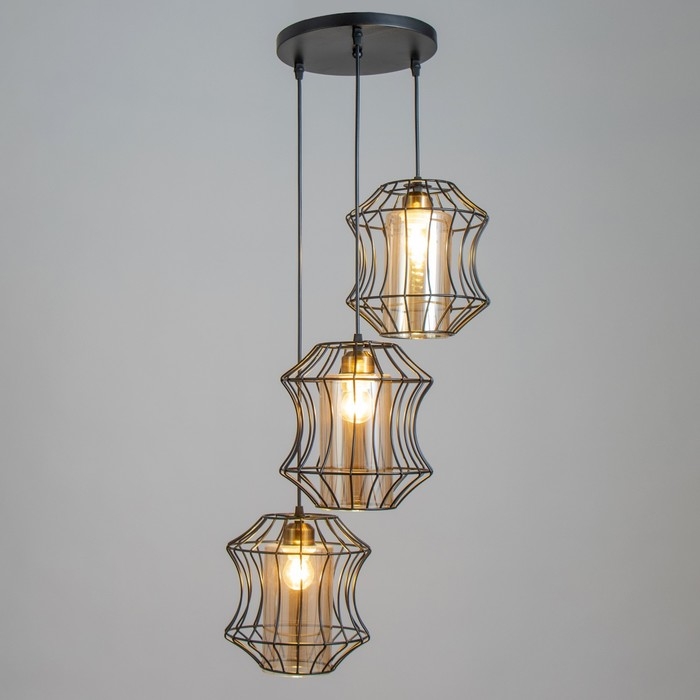 Светильник BayerLux Светильник BayerLux "Аласер" 3хЕ27 40Вт чёрный