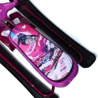 Снегокат &laquo;Ника кросс&raquo; Slalom, розовый, фиолетовый, СНК/SL Nika Kids