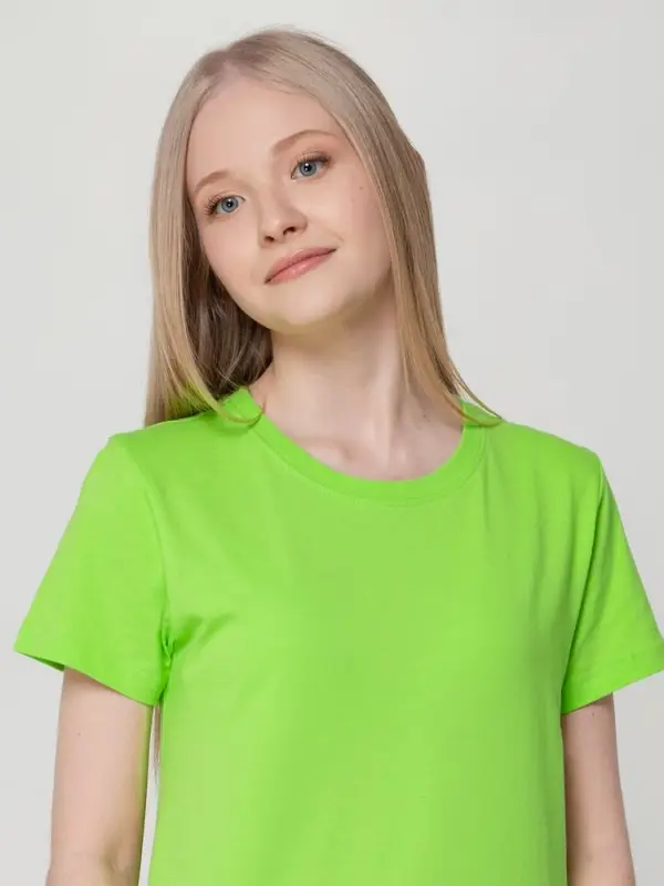 Футболка женская T-bolka Lady зеленое яблоко, размер S Футболка женская T-bolka Lady зеленое яблоко, размер S