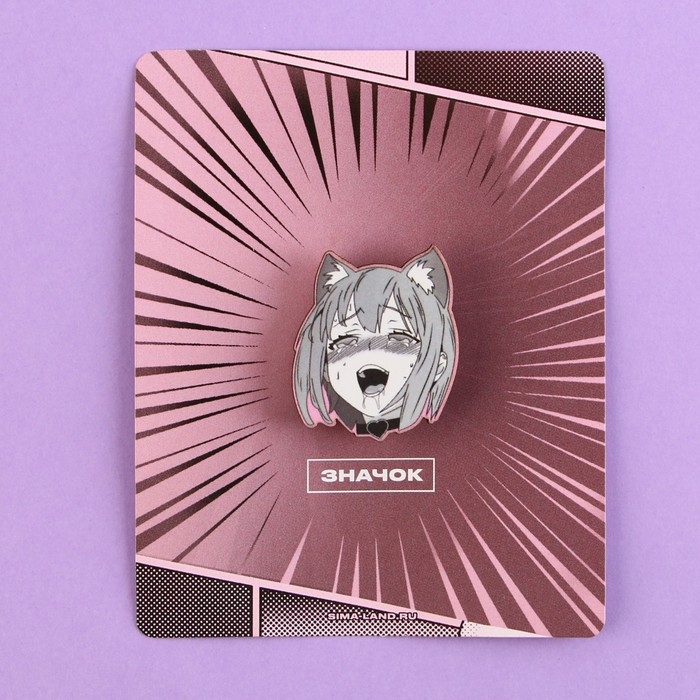 Значок деревянный «Комикс», аниме, 2,9 х 3,3 см Значок деревянный «Комикс», аниме, 2,9 х 3,3 см