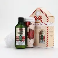 Подарочный набор Happy New Year: гель для душа, мочалка и термостакан, аромат шампанское, URAL LAB Подарочный набор Happy New Year: гель для душа, мочалка и термостакан, аромат шампанское, URAL LAB