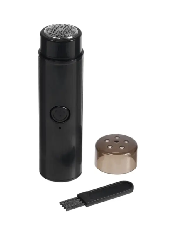 Электробритва LBR-05, 3 Вт, сеточная, 1 головка, сухое бритье, АКБ, черная