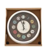 Часы настенные интерьерные, дискретный ход, d=37 см, от батарейки 1&times;АА