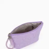 Косметичка дор Цветок 22*6*16, отд на молнии, сиреневый