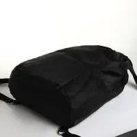 Мешок для обуви большой на стяжке, цвет чёрный